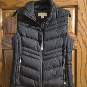 MICHAEL Michael Kors Black Quilted Vest